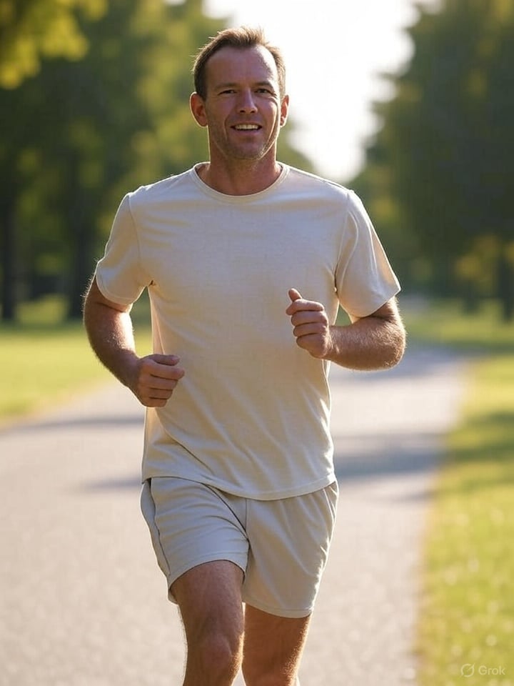 Teilnehmer des Lauftraining Onlinekurses berichtet über schmerzfreies Laufen nach Knieproblemen